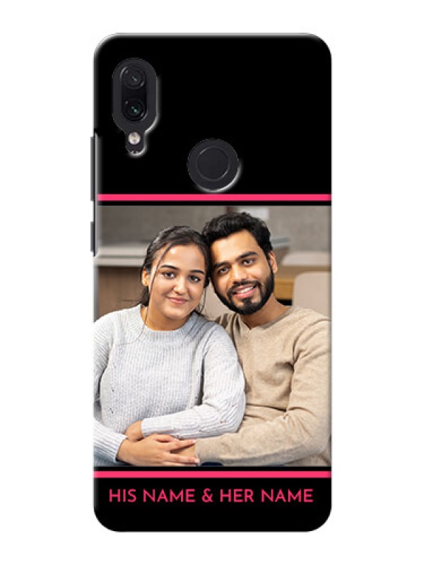 Custom Redmi Note 7 Pro Mobile Covers With Add Text Design