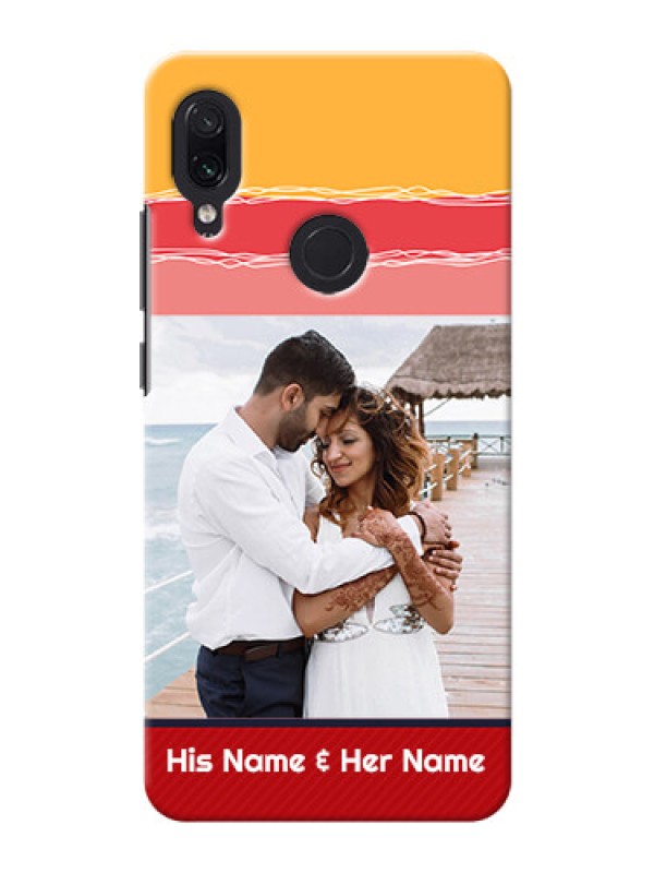 Custom Redmi Note 7 Pro custom mobile phone covers: Colorful Case Design