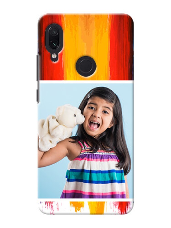 Custom Redmi Note 7 Pro custom phone covers: Multi Color Design