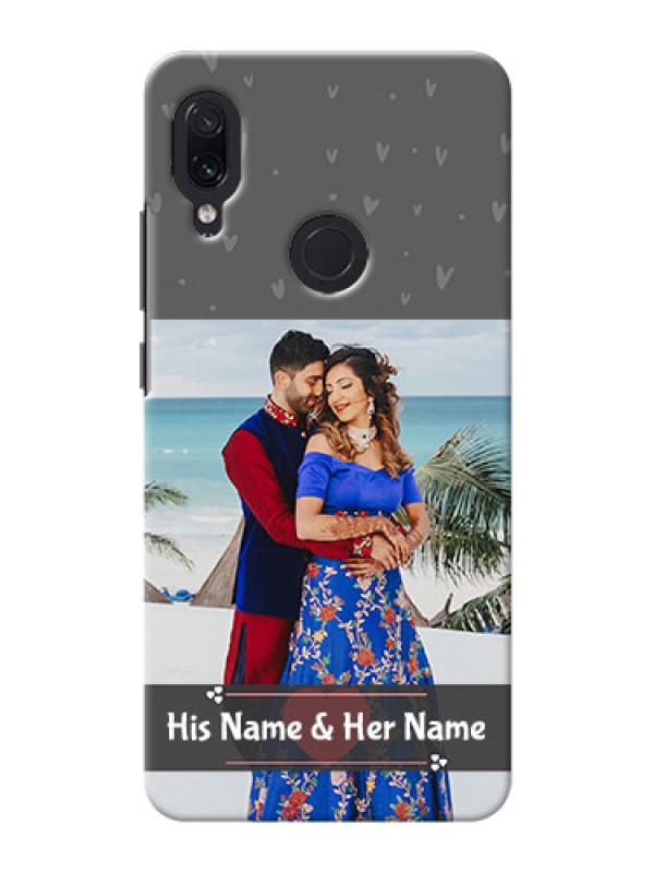 Custom Redmi Note 7 Pro Mobile Covers: Buy Love Design with Photo Online