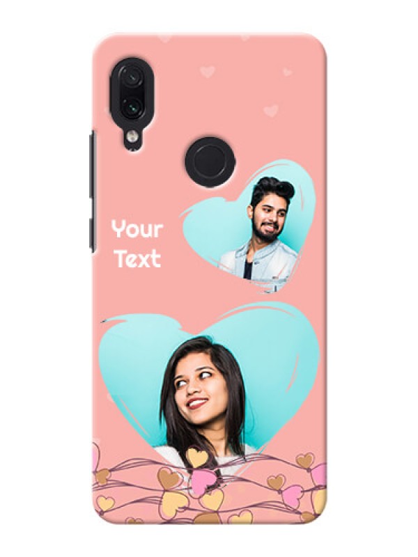 Custom Redmi Note 7 Pro customized phone cases: Love Doodle Design