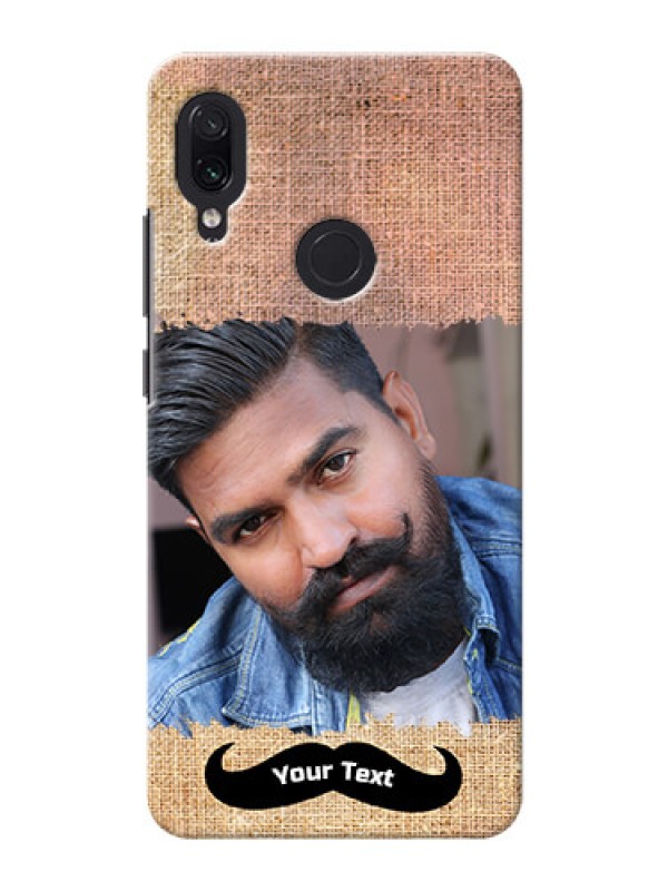 Custom Redmi Note 7 Pro Mobile Back Covers Online with Texture Design