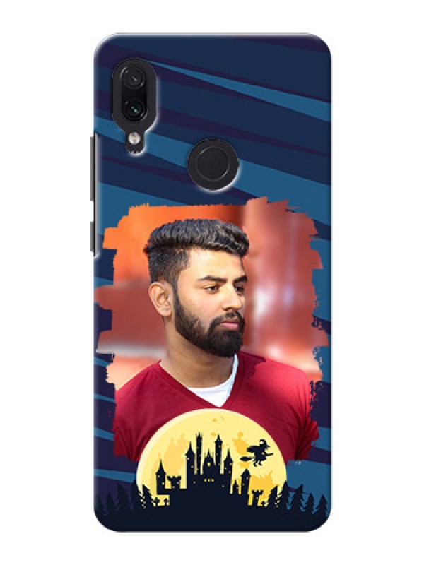 Custom Redmi Note 7 Pro Back Covers: Halloween Witch Design 