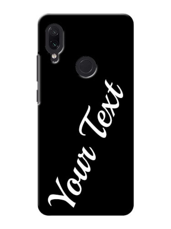 Custom Xiaomi Redmi Note 7 Pro Custom Mobile Cover with Your Name