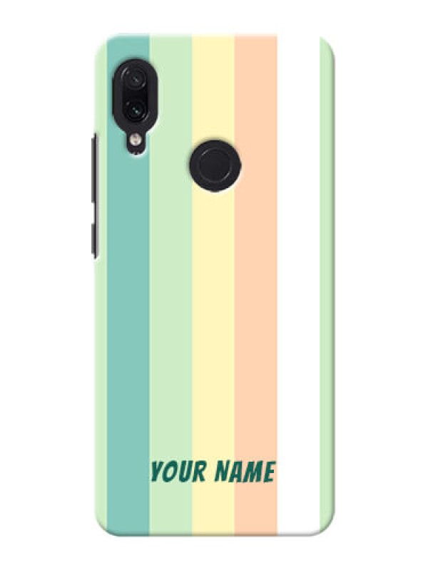 Custom Redmi Note 7 Pro Back Covers: Multi-colour Stripes Design