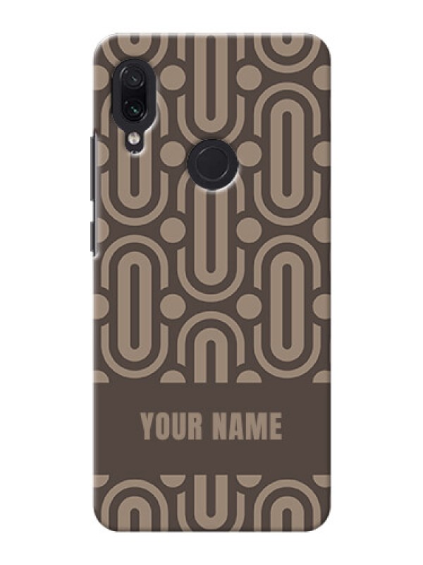 Custom Redmi Note 7 Pro Custom Phone Covers: Captivating Zero Pattern Design