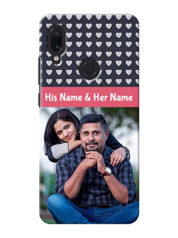 Custom Redmi Note 7 Custom Mobile Case with Love Symbols Design