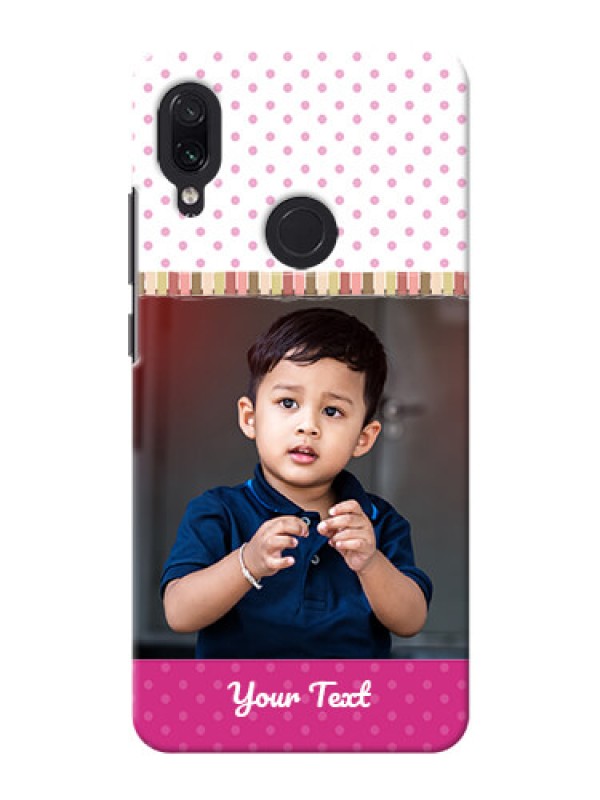 Custom Redmi Note 7 custom mobile cases: Cute Girls Cover Design