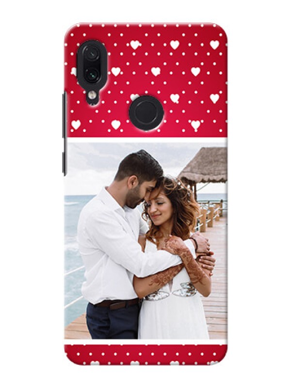Custom Redmi Note 7 custom back covers: Hearts Mobile Case Design