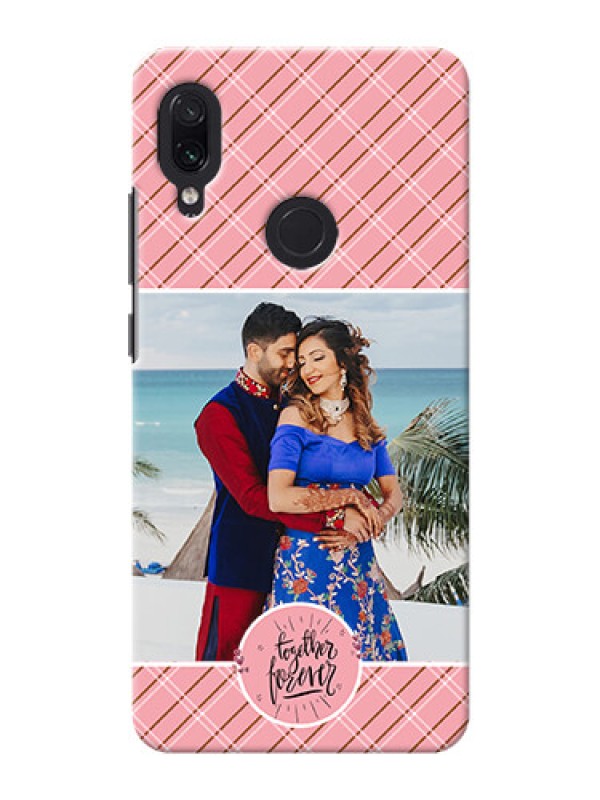Custom Redmi Note 7 Mobile Covers Online: Together Forever Design