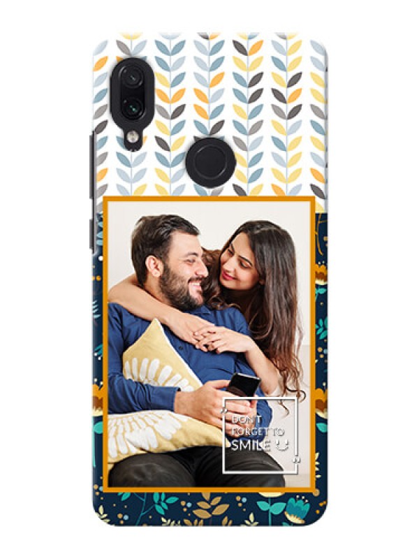 Custom Redmi Note 7 personalised phone covers: Pattern Design