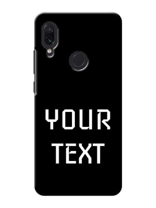 Custom Xiaomi Redmi Note 7 Your Name on Phone Case