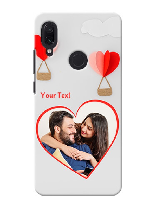Custom Redmi Note 7S Phone Covers: Parachute Love Design