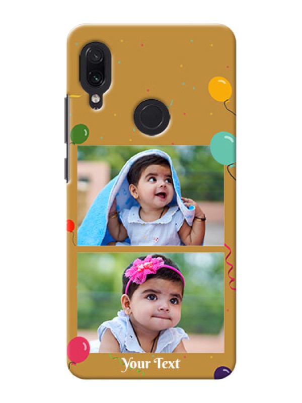 Custom Redmi Note 7S Phone Covers: Image Holder with Birthday Celebrations Design