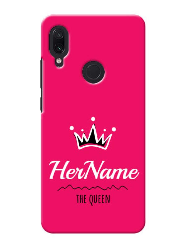 Custom Xiaomi Redmi Note 7S Queen Phone Case with Name
