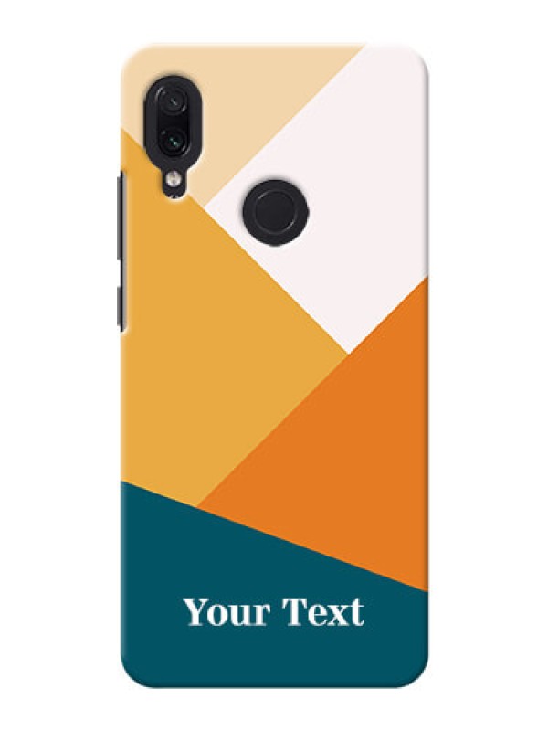 Custom Redmi Note 7S Custom Phone Cases: Stacked Multi-colour Design