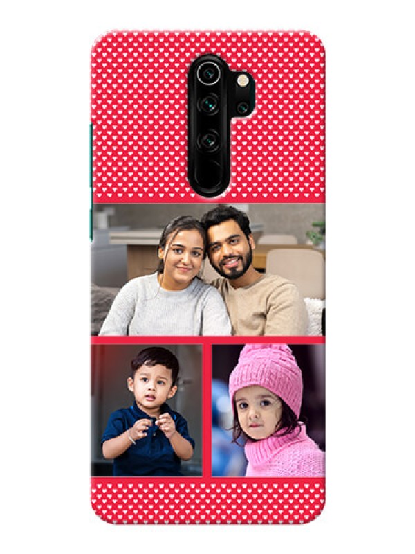 Custom Redmi Note 8 Pro mobile back covers online: Bulk Pic Upload Design