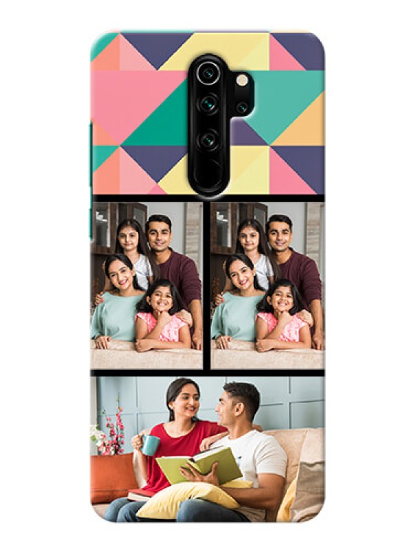 Custom Redmi Note 8 Pro personalised phone covers: Bulk Pic Upload Design