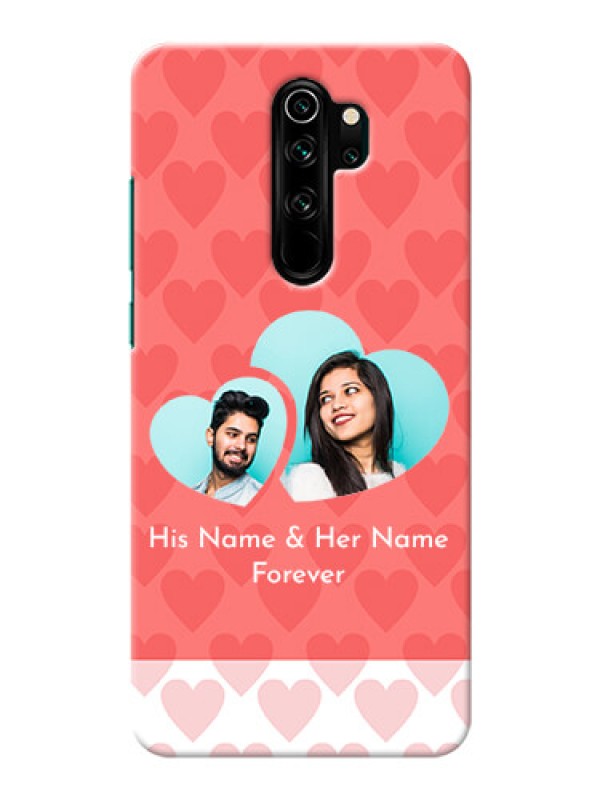 Custom Redmi Note 8 Pro personalized phone covers: Couple Pic Upload Design