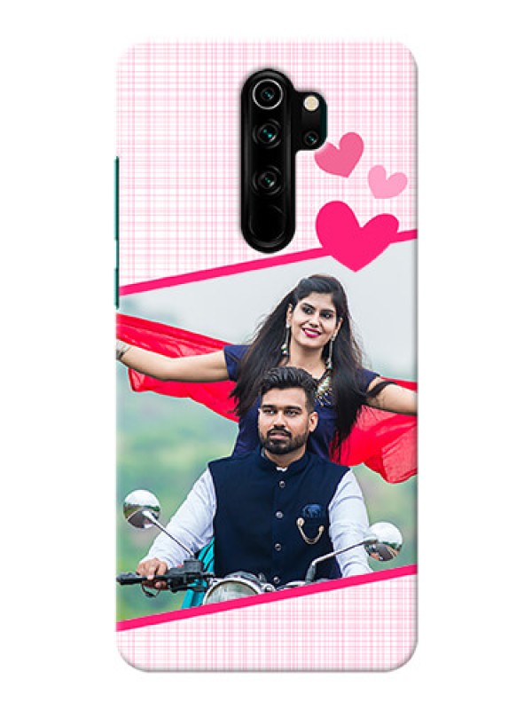 Custom Redmi Note 8 Pro Personalised Phone Cases: Love Shape Heart Design