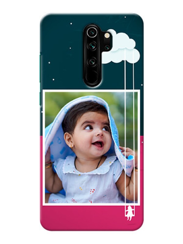 Custom Redmi Note 8 Pro custom phone covers: Cute Girl with Cloud Design