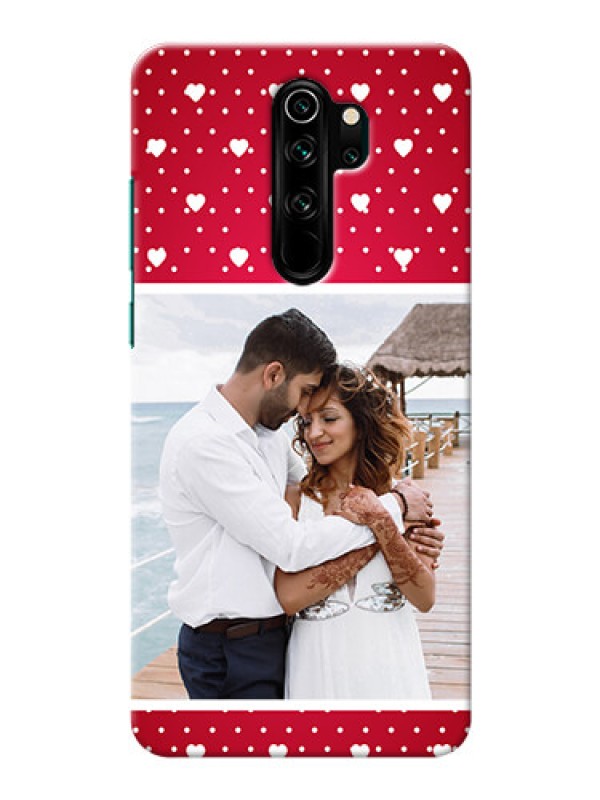 Custom Redmi Note 8 Pro custom back covers: Hearts Mobile Case Design