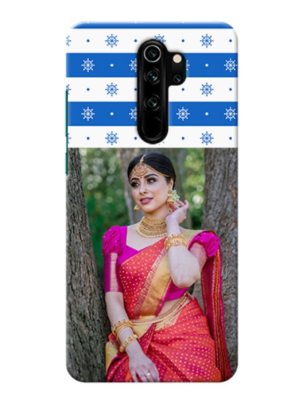 Custom Redmi Note 8 Pro custom mobile covers: Snow Pattern Design