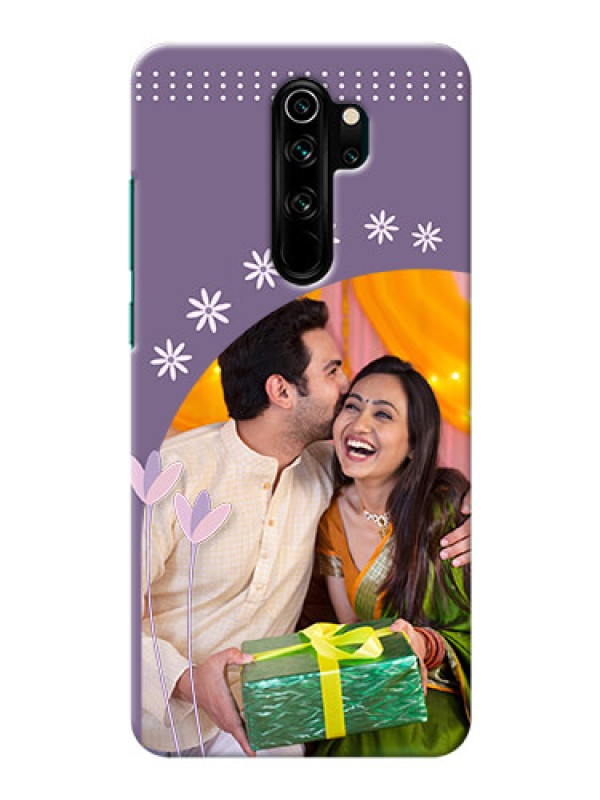 Custom Redmi Note 8 Pro Phone covers for girls: lavender flowers design 