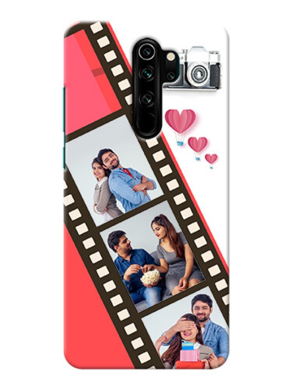 Custom Redmi Note 8 Pro custom phone covers: 3 Image Holder with Film Reel