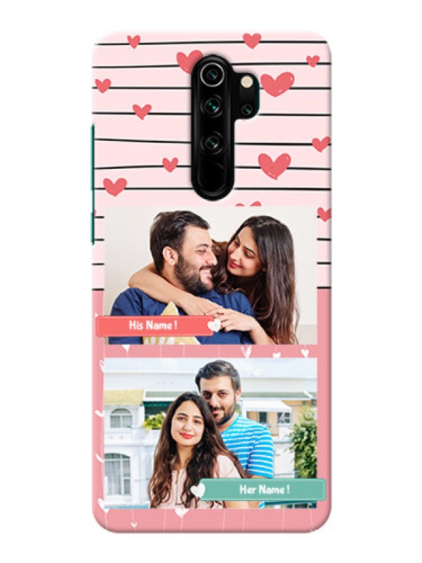 Custom Redmi Note 8 Pro custom mobile covers: Photo with Heart Design