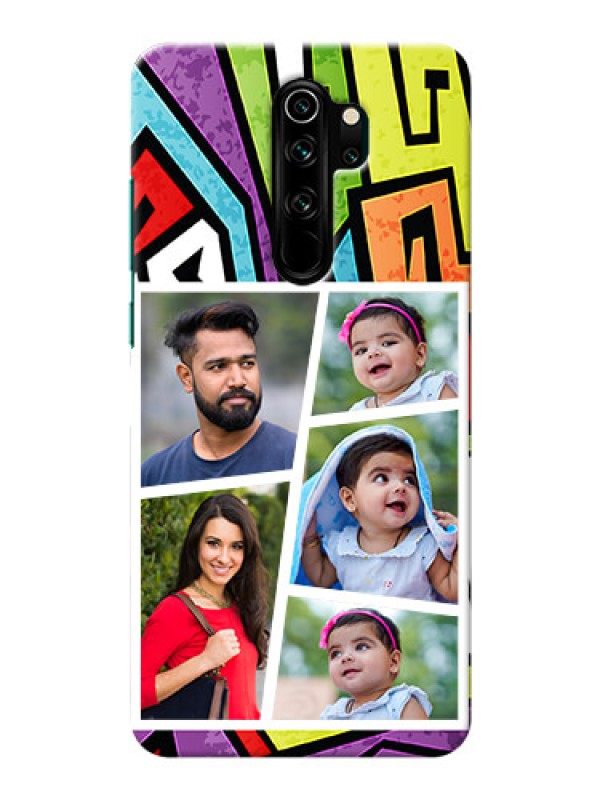 Custom Redmi Note 8 Pro Personalized Mobile Cases: graffiti pattern Design