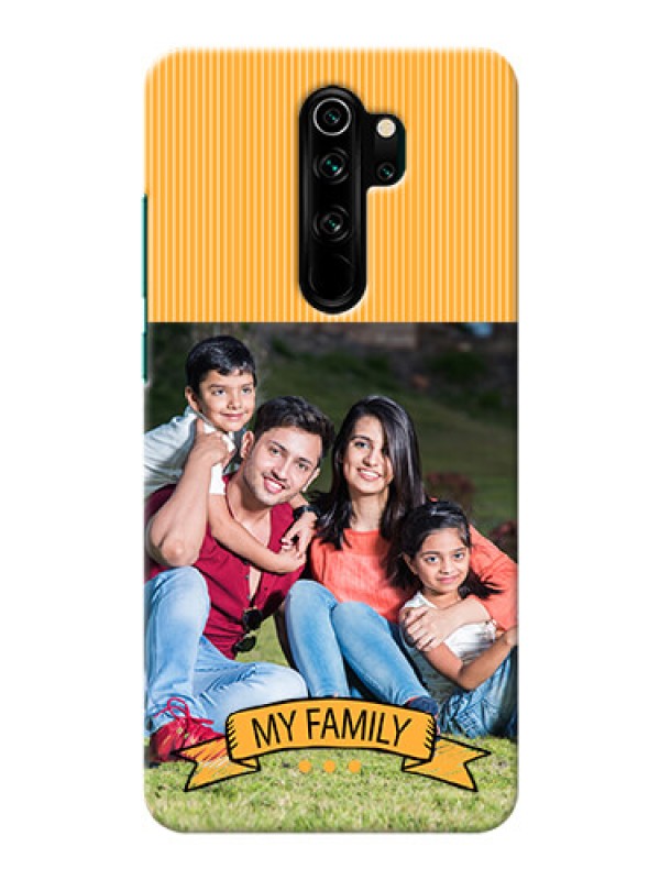 Custom Redmi Note 8 Pro Personalized Mobile Cases: My Family Design