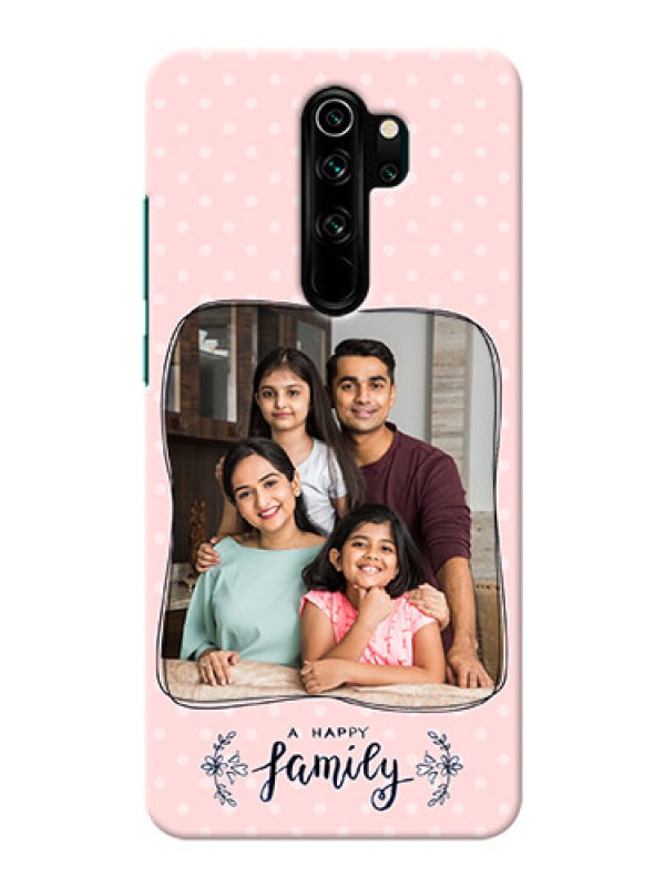 Custom Redmi Note 8 Pro Personalized Phone Cases: Family with Dots Design