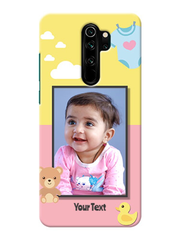 Custom Redmi Note 8 Pro Back Covers: Kids 2 Color Design