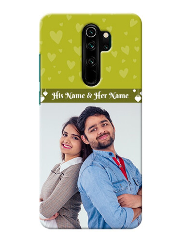 Custom Redmi Note 8 Pro custom mobile covers: You & Me Heart Design
