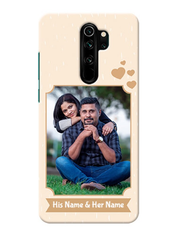 Custom Redmi Note 8 Pro mobile phone cases with confetti love design 
