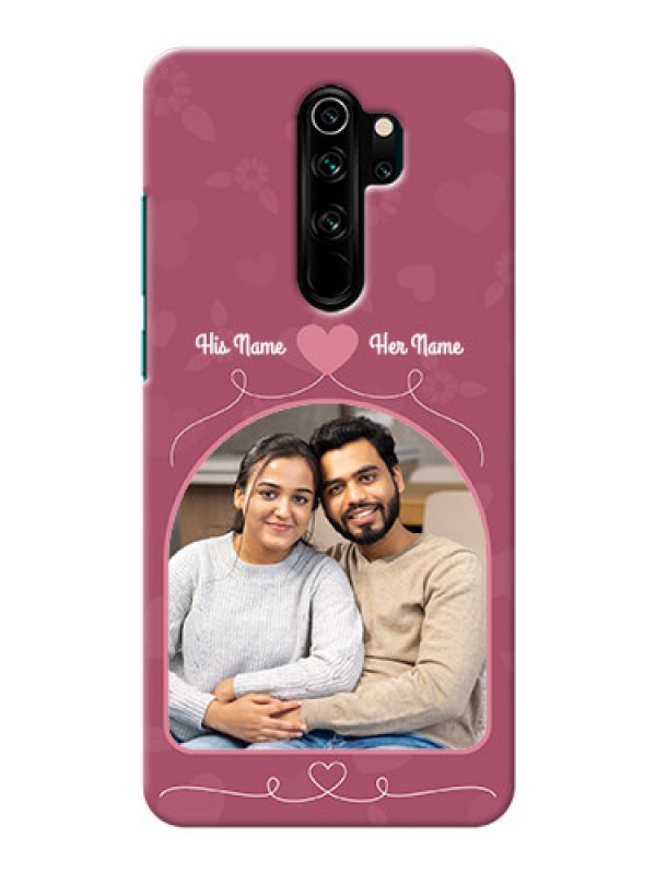 Custom Redmi Note 8 Pro mobile phone covers: Love Floral Design