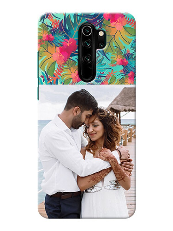 Custom Redmi Note 8 Pro Personalized Phone Cases: Watercolor Floral Design