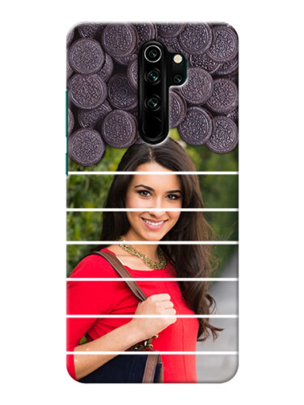 Custom Redmi Note 8 Pro Custom Mobile Covers with Oreo Biscuit Design