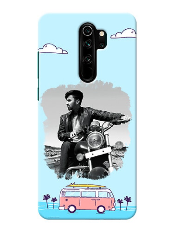 Custom Redmi Note 8 Pro Mobile Covers Online: Travel & Adventure Design