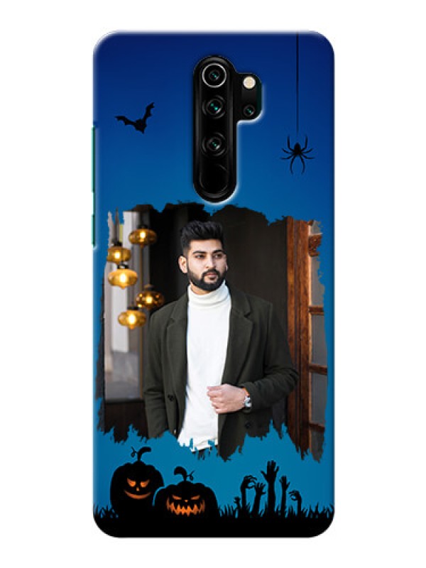 Custom Redmi Note 8 Pro mobile cases online with pro Halloween design 