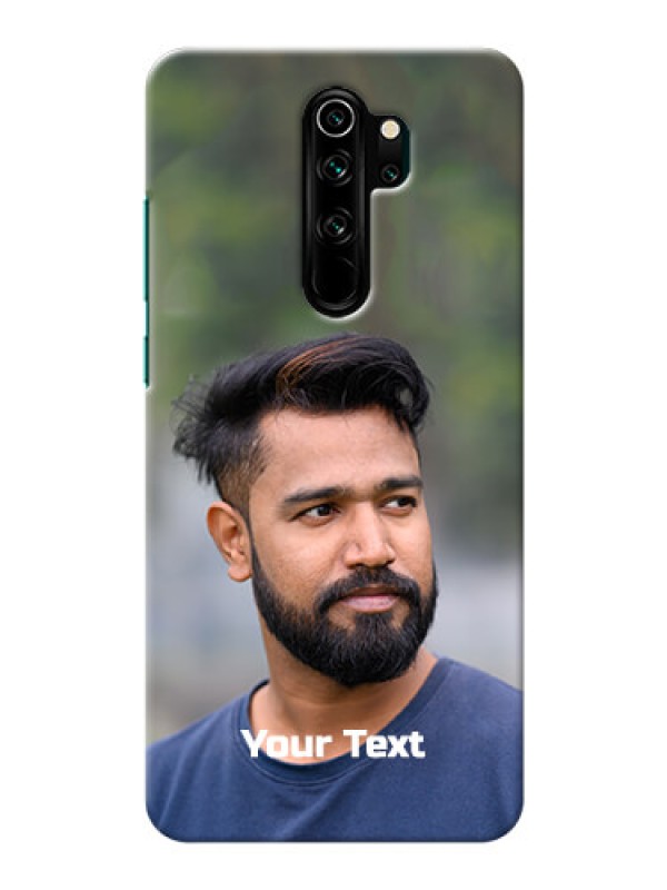 Custom Xiaomi Redmi Note 8 Pro Mobile Cover: Photo with Text