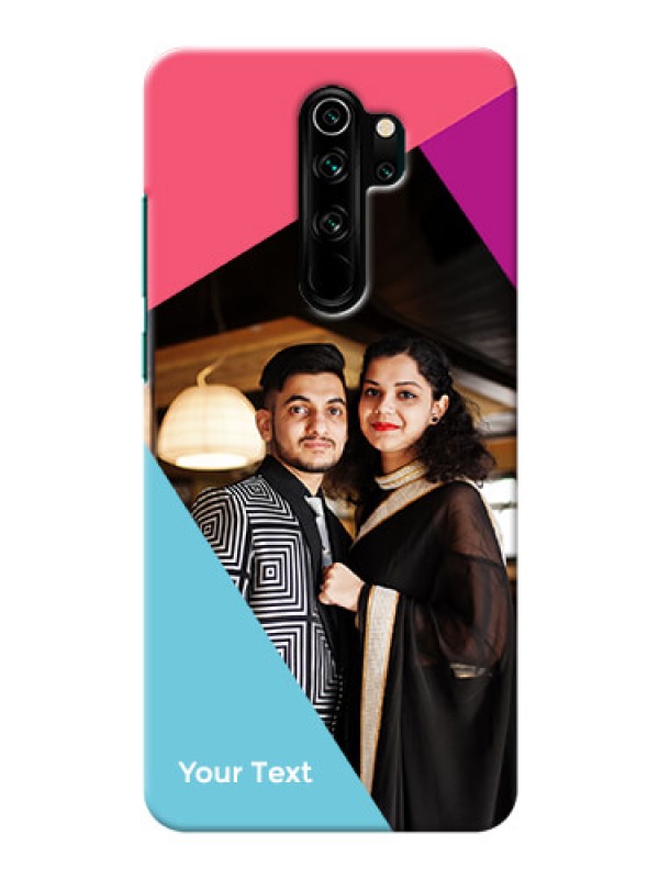 Custom Redmi Note 8 Pro Custom Phone Cases: Stacked Triple colour Design