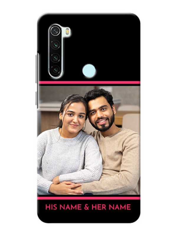 Custom Redmi Note 8 Mobile Covers With Add Text Design