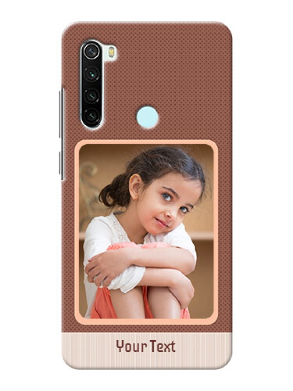 Custom Redmi Note 8 Phone Covers: Simple Pic Upload Design