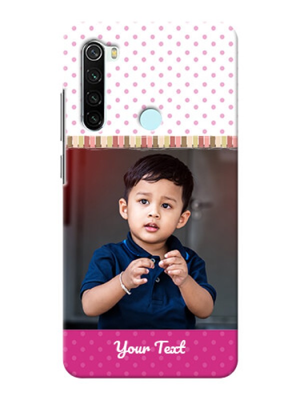 Custom Redmi Note 8 custom mobile cases: Cute Girls Cover Design