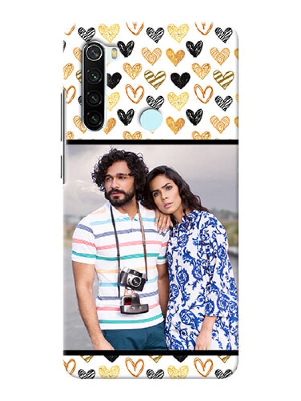 Custom Redmi Note 8 Personalized Mobile Cases: Love Symbol Design