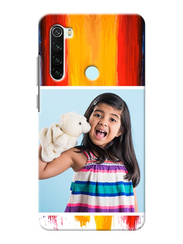 Custom Redmi Note 8 custom phone covers: Multi Color Design