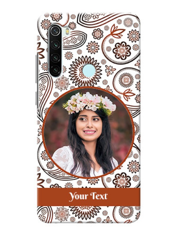 Custom Redmi Note 8 phone cases online: Abstract Floral Design 
