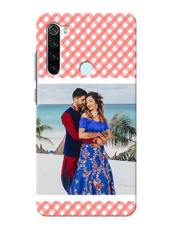 Custom Redmi Note 8 custom mobile cases: Pink Pattern Design